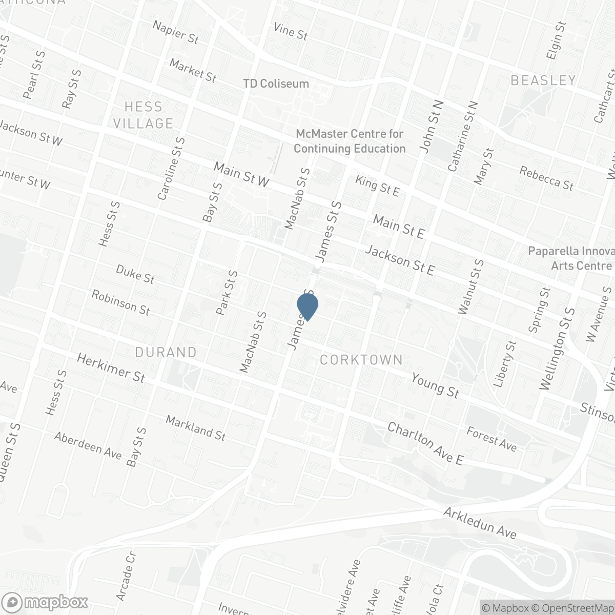 135 JAMES Street S Unit# 502, Hamilton, Ontario L8P 2Z6